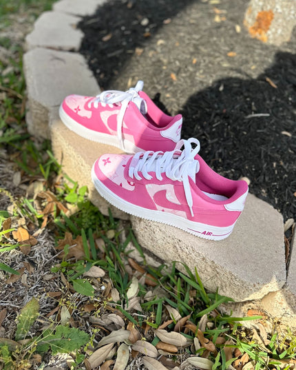 Hot Pink Sneaker LV AF1 - MQ Customs