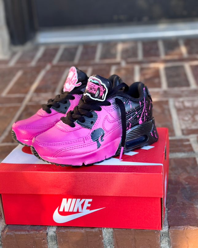 Barbie customthis is a toddler shoe only !!!