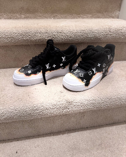 Custom burn black lv