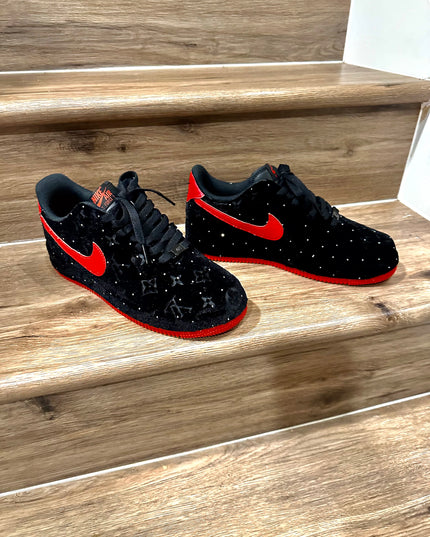 Rhinestones velvet af1