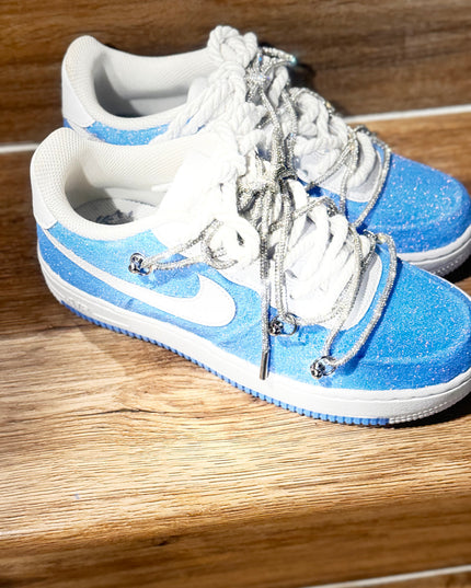CUSTOM BABY BLUE GLITTER