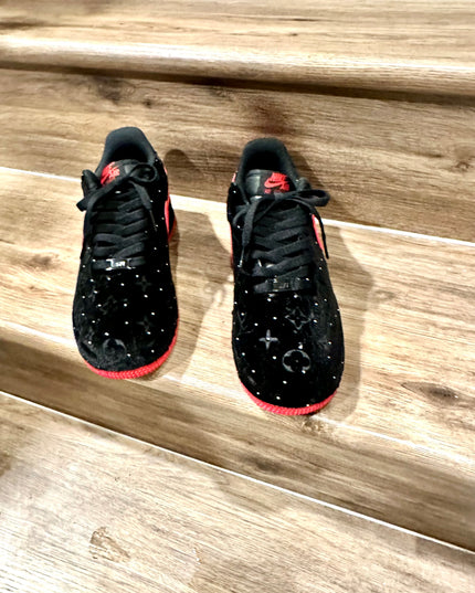 Rhinestones velvet af1