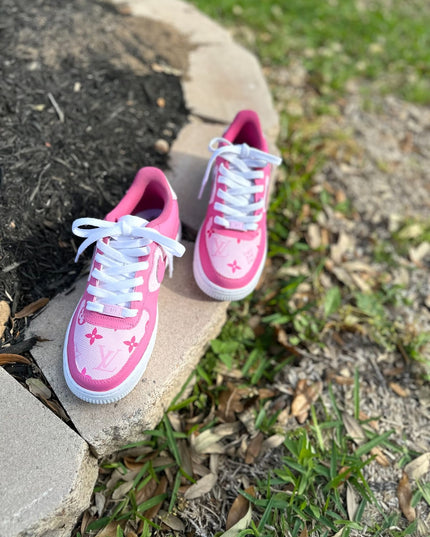 Hot Pink Sneaker LV AF1 - MQ Customs