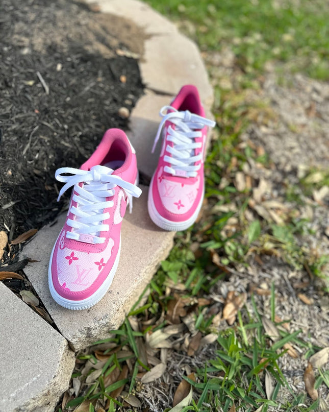 Hot Pink Sneaker LV AF1 - MQ Customs