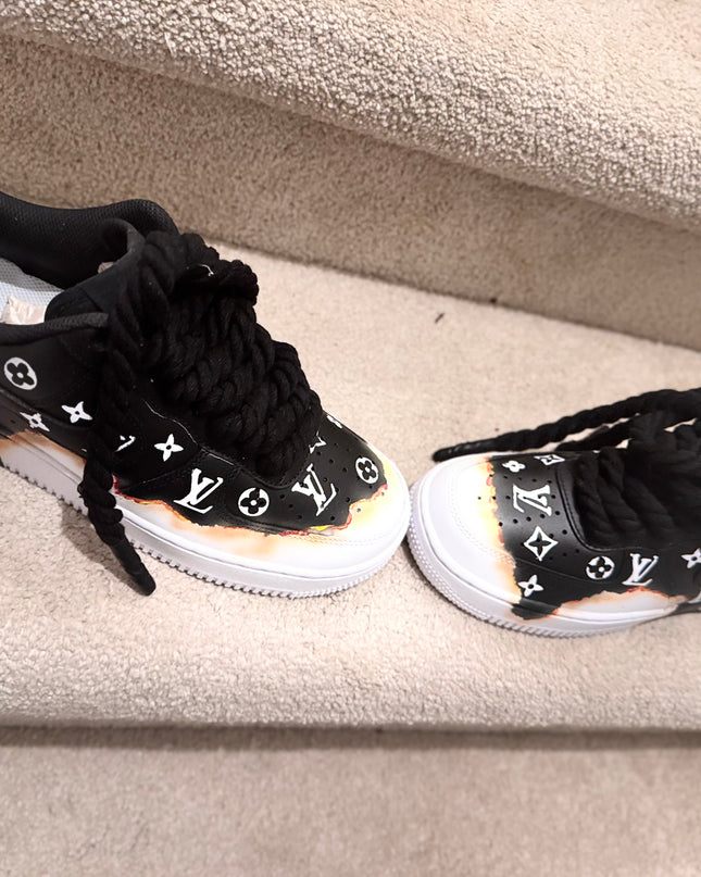 Custom burn black lv