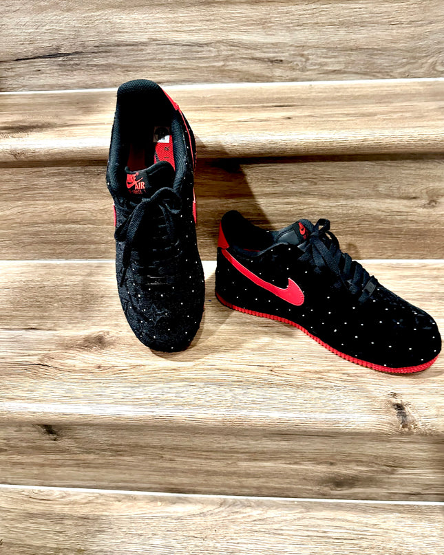 Rhinestones velvet af1