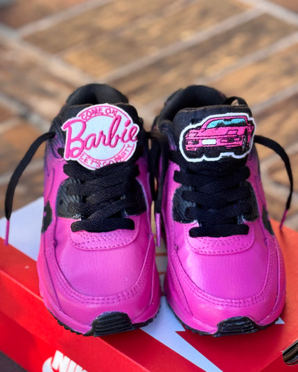 Barbie customthis is a toddler shoe only !!!