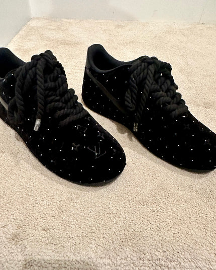 Rhinestone velvet af1