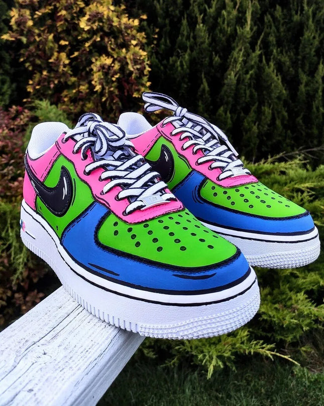 Nike Air Force 1 Custom Low Cartoon - MQ Customs