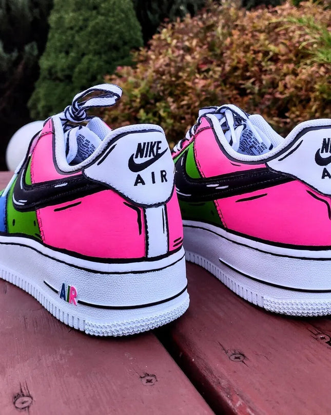 Nike Air Force 1 Custom Low Cartoon - MQ Customs