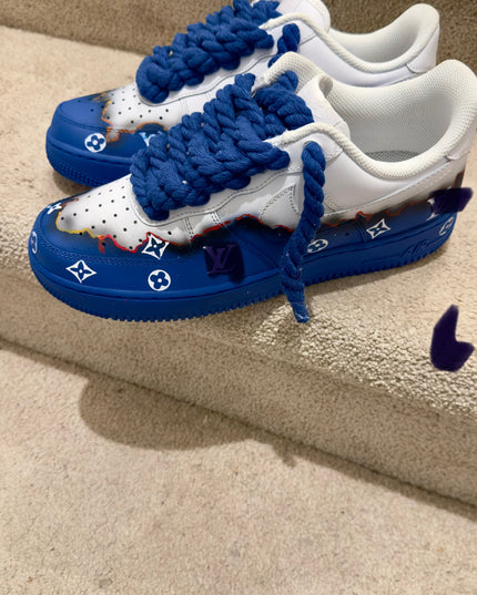 Deep Blue burn AF1
