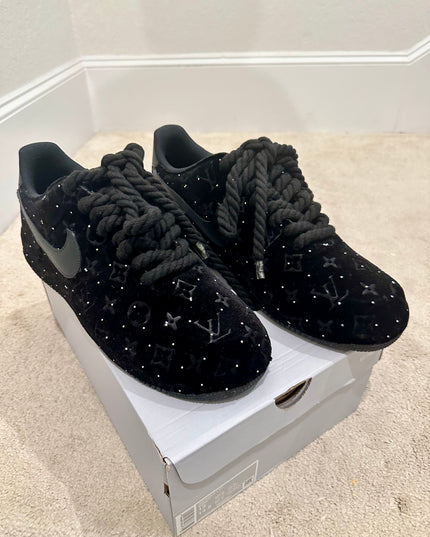Rhinestone velvet af1