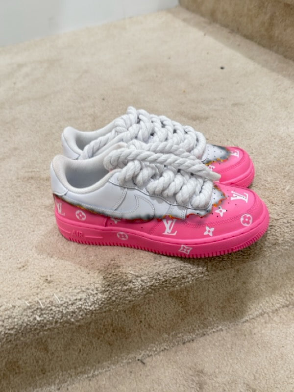 Deep HOT PINK  Burn AF1