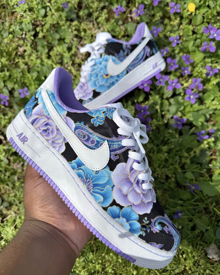 PURPLE FLORA CUSTOM AF1