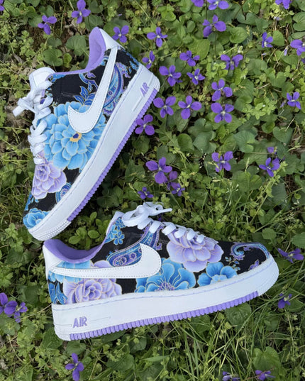 PURPLE FLORA CUSTOM AF1