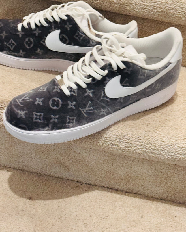 Grey Velvet AF1