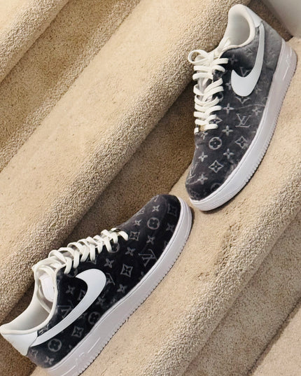 Grey Velvet AF1