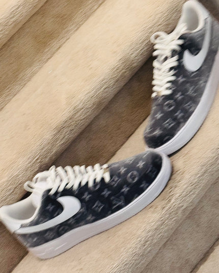 Grey Velvet AF1