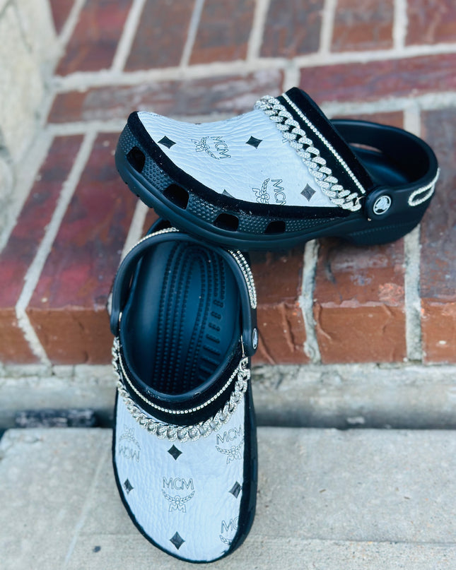 Custom Mcm Croc with cuban chain - MQ Customs