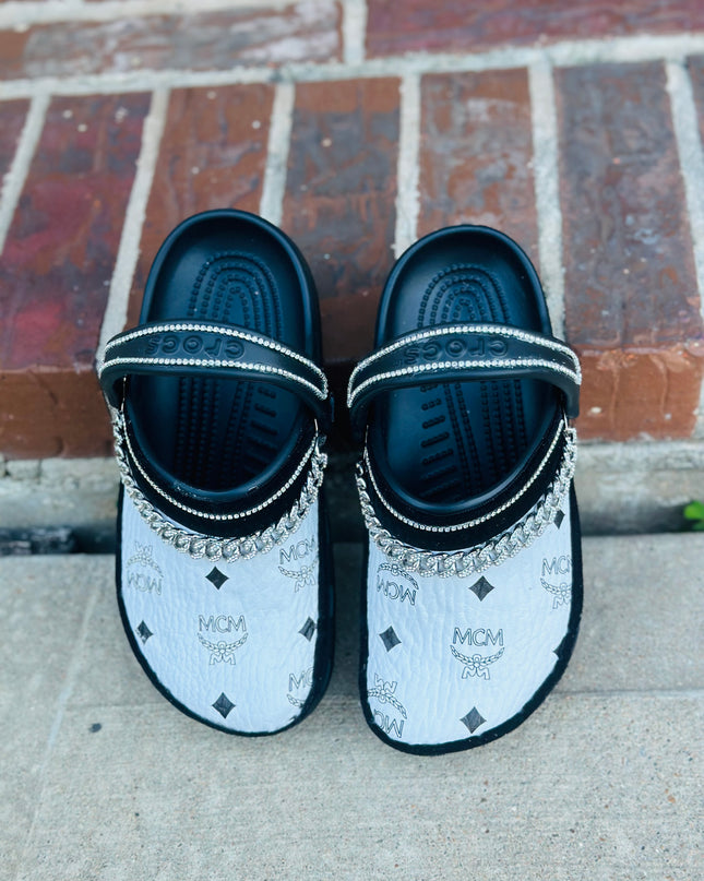 Custom Mcm Croc with cuban chain - MQ Customs