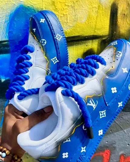 Deep Blue burn AF1