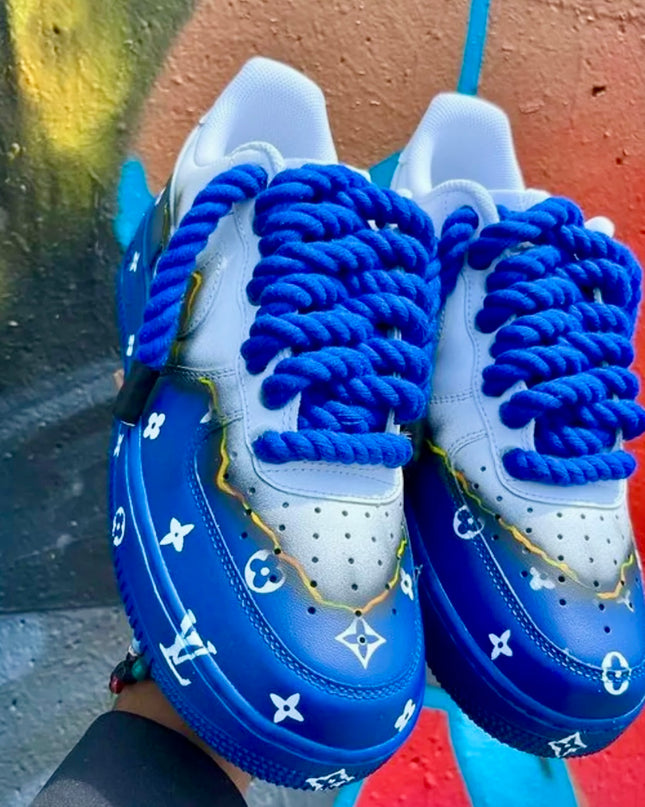 Deep Blue burn AF1