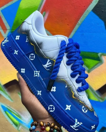 Deep Blue burn AF1