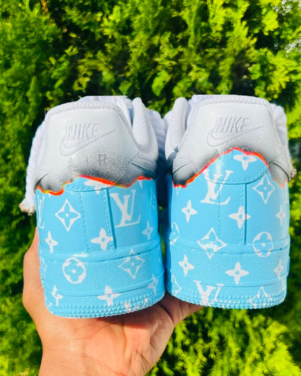 Deep Blue burn AF1