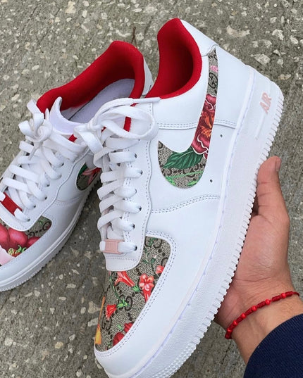 CUSTOM CHERRY RED AF1