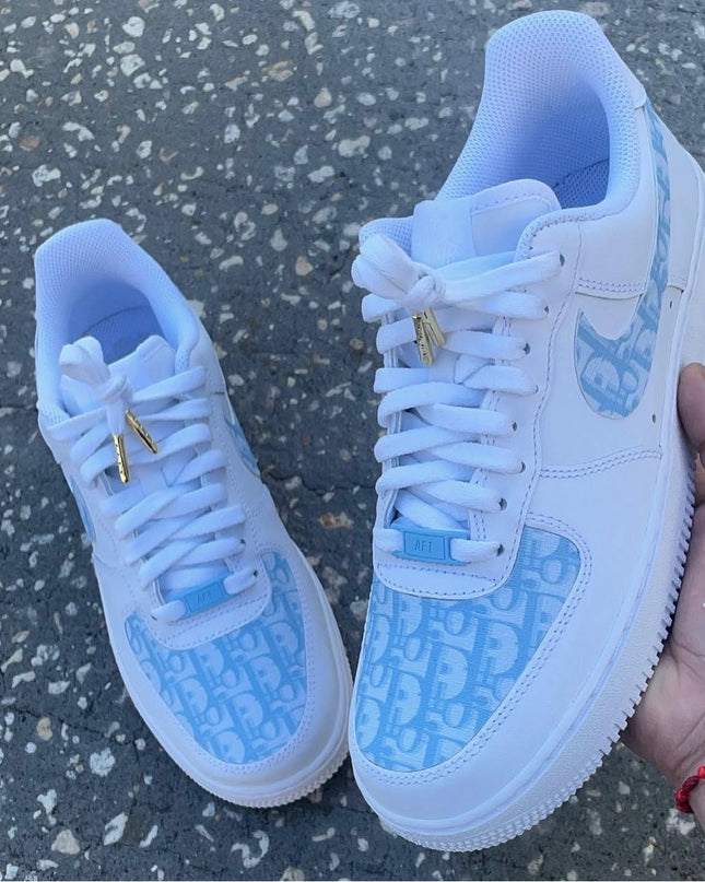 Light BLUE DIOR  Af1