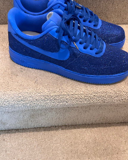 BLUE GLITTER  CUSTOM AF1