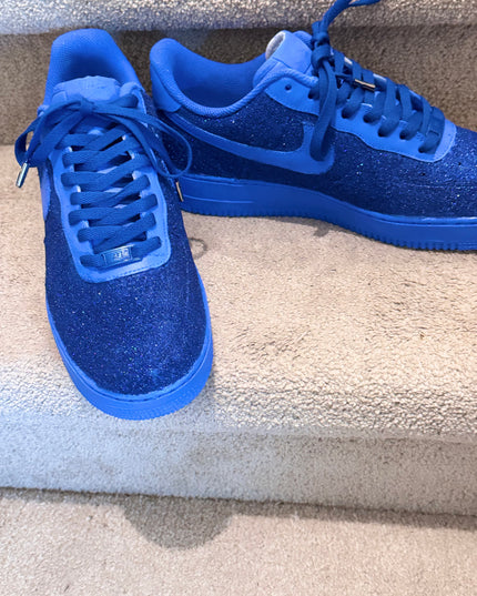 BLUE GLITTER  CUSTOM AF1