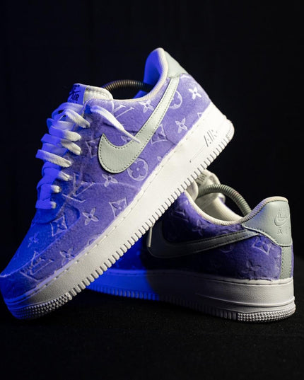 Purple Rain velvet AF1