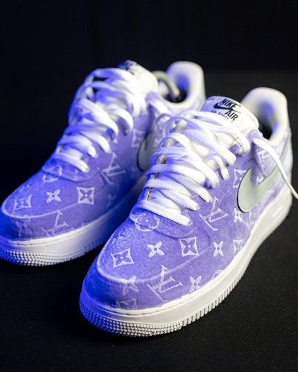 Purple Rain velvet AF1