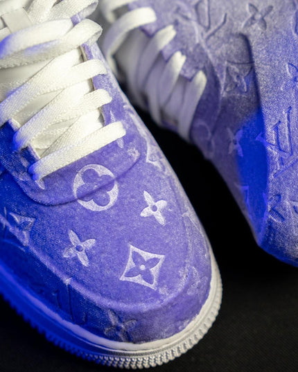 Purple Rain velvet AF1