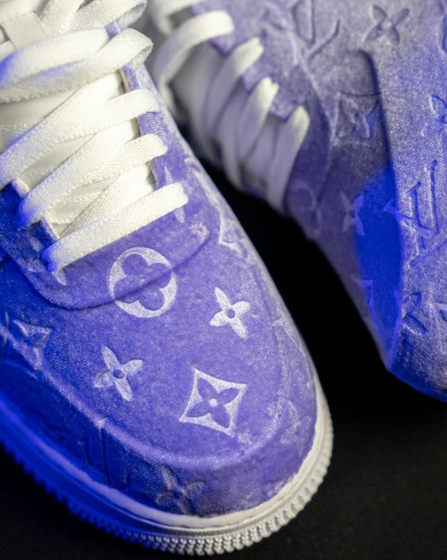 Purple Rain velvet AF1
