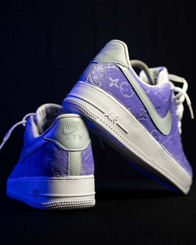 Purple Rain velvet AF1