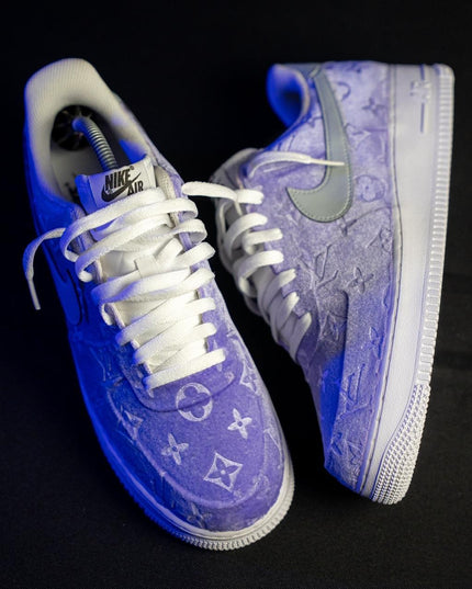 Purple Rain velvet AF1