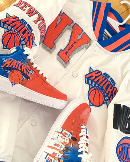 CUSTOM NY KNICKS AF1