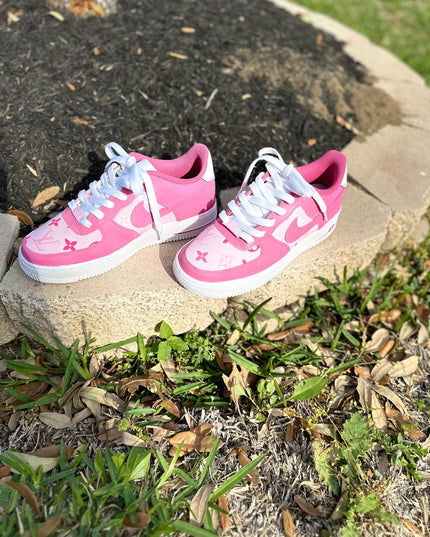 Hot Pink Sneaker LV AF1 - MQ Customs