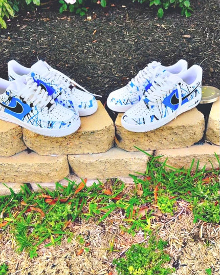 Unc Blue Splatter - MQ Customs