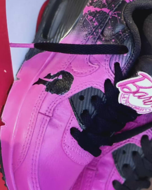 Barbie customthis is a toddler shoe only !!!
